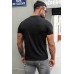 Black MAKE GAS GREAT AGAIN US Flag Graphic Print Men's T Shirt